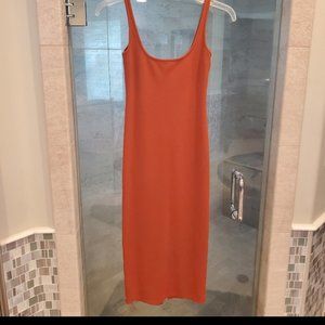 FOREVER 21 MIDI TANK DRESS SZ SMALL